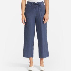 *SALE* Everlane 100% Linen Wide Leg Pants in Navy